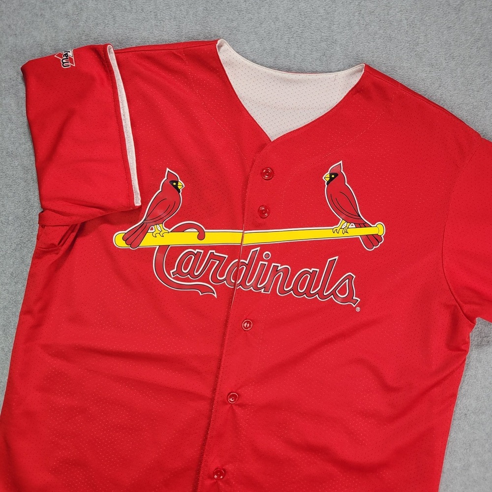 Vintage Majestic St‎ Louis Cardinals Reversible Baseball Jersey Men's Large MLB